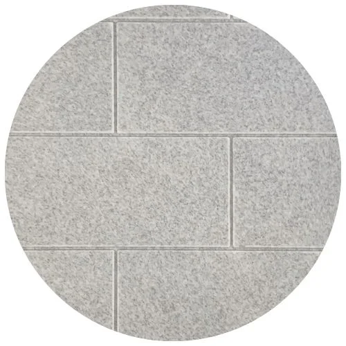 Grey Stone Subway shower tile color